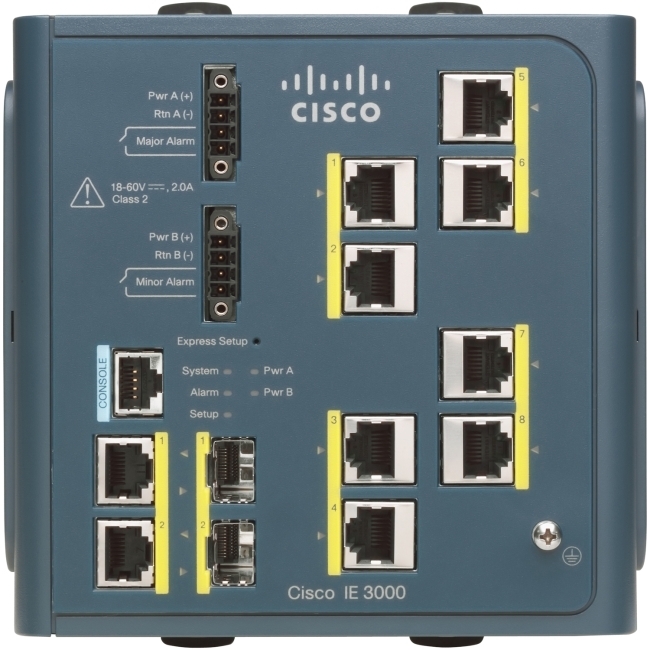 Cisco IE-3000-8TC-E Switch